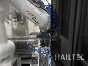 Automated manufacturing HAILTEC with robot