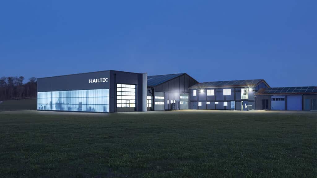 Hailtec Fertigungshalle