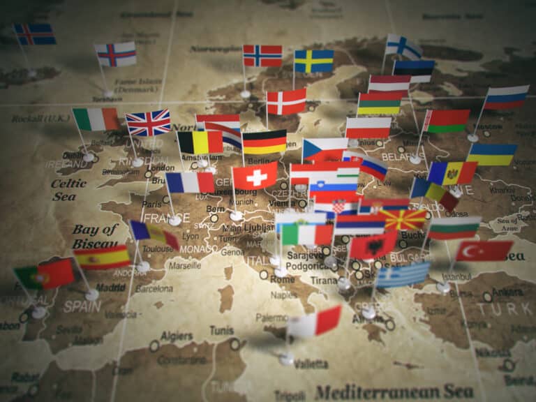 european union map with flags of countries europe 2023 11 27 05 19 46 utc