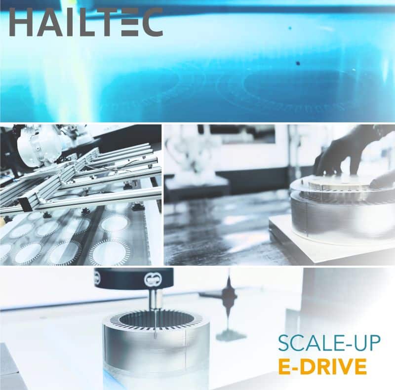 HAILTEC liefert die Blechpakete für den Der X-Pin-Technologie-Demonstrator der PEM RWTH Aachen, zu sehen auf der Coiltech 2026 Augsburg